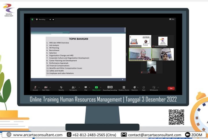 TRAINING HUMAN RESOURCES MANAGEMENT - Informasi Training | Online ...