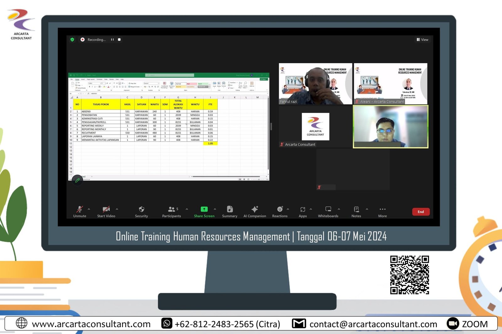 TRAINING HUMAN RESOURCES MANAGEMENT - Informasi Training | Online ...