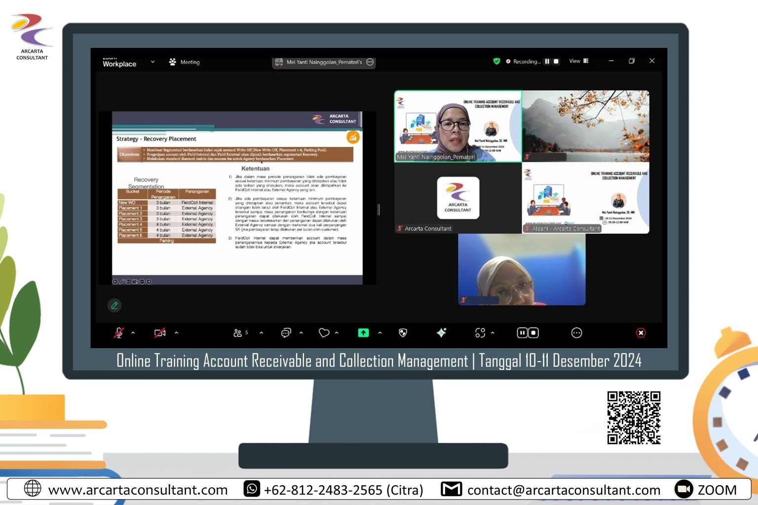 TRAINING ACCOUNT RECEIVABLE AND COLLECTION MANAGEMENT - Informasi ...